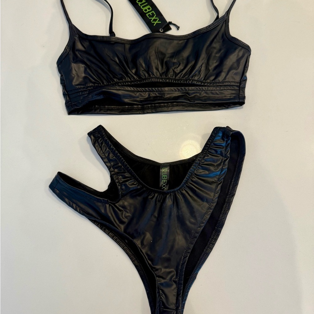 Club Exx Black Women's Two-Piece Set